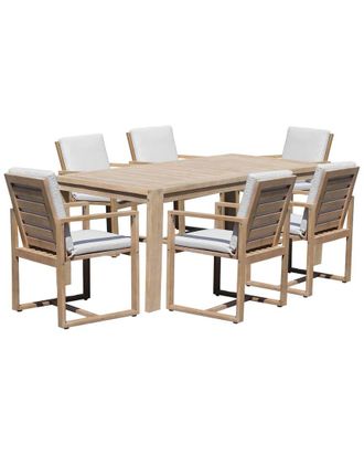 Pangea Home Indoor/Outdoor Harbor 7Pc Dining Table