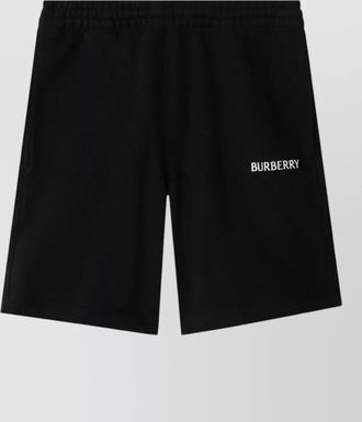 Burberry cotton logo-print chino shorts