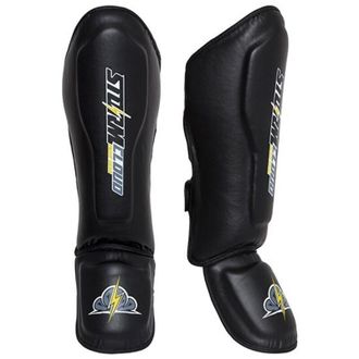 OEM Espinilleras Stormcloud Chinook 2.0 Classic, Color Negro, Talla Xl