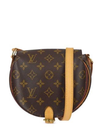 Louis Vuitton 2005 Tambourine shoulder bag - women - PVC/Leather - One Size - Brown