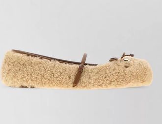 Gucci shearling slippers