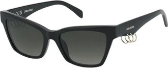 Zadig&Voltaire Szv 470V 0700 Zonnebrillen - Dames - Zonnebrillen - Zwart - 53 MM - Accessoires