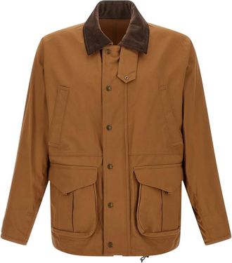 Junya Watanabe Wpj 0211 Jacket - Heren - Zomerjassen - Bruin - XL - Katoen - Jassen