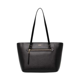 DKNY Dkny - Shopper - Dames - Tassen - Zwart - Maat: ONE Size Leer