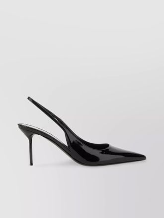 PARIS TEXAS leather slingback pumps