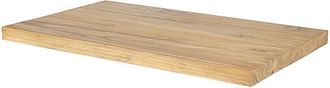 Vente-Unique Encimera suspendida de teca clara - 80 x 50 cm - SUKAWATI