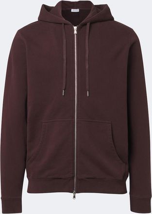 Sunspel Sudadera con capucha de algod&oacute;n
