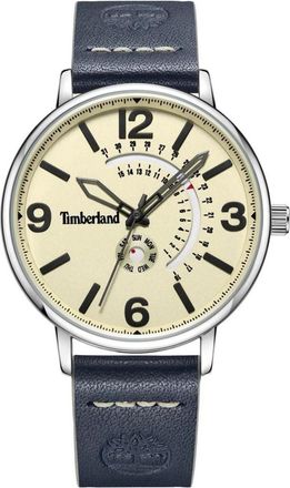 Timberland Saunderstown Watch - Heren - Horloges - Blauw - ONE Size - Leer - Accessoires