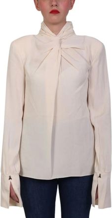 Patrizia Pepe Mujer, Blusas y Camisas, Beige, Talla: S
