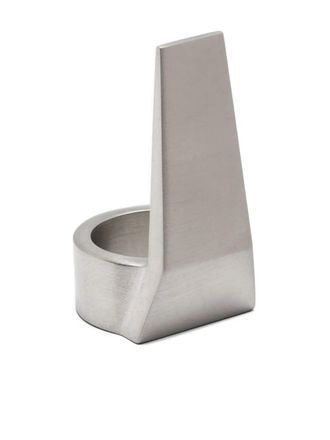 Rick Owens Runk Ring mit graviertem Logo