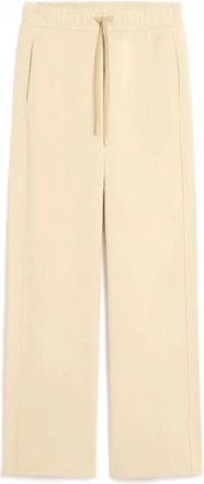 Max Mara Straight Broeken - Dames - Straight fit broeken - Beige - M - Broeken