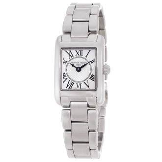 Frederique Constant Classics Carree Quartz White Dial Ladies Watch FC-200MC26B
