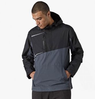 Dickies GENERATION Mens Waterproof Jacket New Grey/Black - Size X-Large
