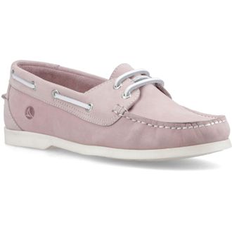 Sperry Top-Sider Balboa 2 Eye Boat Nubuck Womens Pink Shoes - Size UK 5