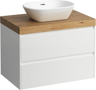 Laufen Laufen - Lani Encimera De Lavabo Roble Silvestre Incl. Mueble Bajo