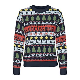 Vero Moda Kersttrui met ronde hals