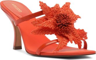 Arezzo Cali Sandal in Tropical Orange at Nordstrom, Size 7.5