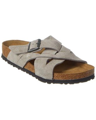 Birkenstock Lugano Soft Footbed Suede Sandal