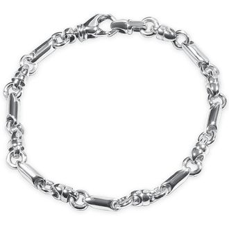 Pompeii3 Mens Link 14k Gold (24gram) or Platinum (38gram) 5mm Bracelet 9.5
