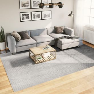 Berkfield Home Rug IZA Short Pile Scandinavian Look Grey 240x340 cm | Size: Medium