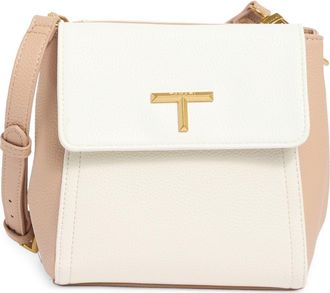 T Tahari Abbey Crossbody Bag in Eggshell Block at Nordstrom Rack