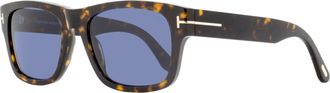 Tom Ford Mens Smith-02 Sunglasses TF1303 52V Dark Havana 55mm