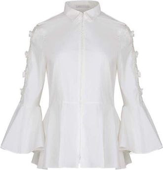 Anne Fontaine Coline Shirt in White at Nordstrom, Size 38