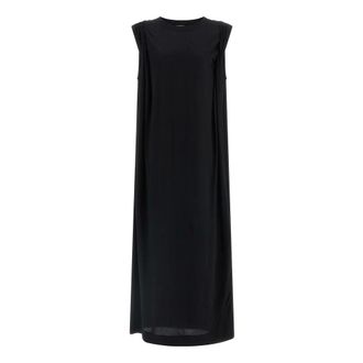 Dries Van Noten Maxi Dresses, female, Black, Size: XS Long Hutty Dress