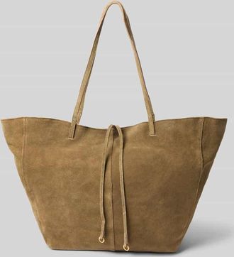 Mango Tote Bag mit Tragehenkel in Khaki, Größe 1