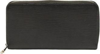 Louis Vuitton Pre-owned Vintage Leren Portemonnee - Dames - Vintage Accessoires - Zwart - ONE Size - Leer - Vintage
