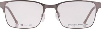 Tommy Hilfiger Demo Rectangular Mens Eyeglasses TH 1396 0R1X 53
