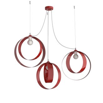 Lumicom Shell L&aacute;mpara De Techo 3 Luces Monocolor Brillo