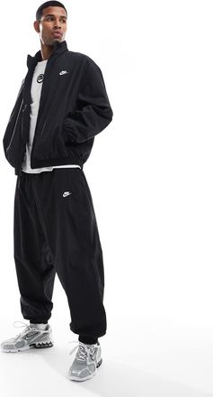 Nike Club - Pantaloni della tuta oversize neri-Nero