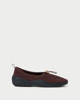 Loeffler Randall Womens Raina Mesh Flat In Dark Brown
