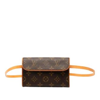 Louis Vuitton Pre-owned Belt Bags, female, Brown, Size: ONE SIZE Pre-owned Pochette Florentine