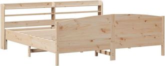 vidaXL Bed Frame without Mattress 180x200 cm Super King Solid Wood Pine Vidaxl