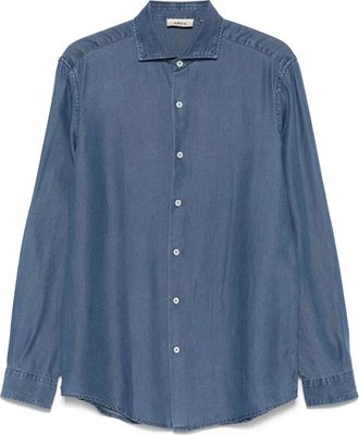 Altea Antoine shirt - men - Lyocell - S - Blue