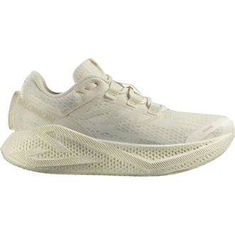 Salomon Womens Aero Glide 3 Running Shoes In Vanilla/vanilla/almond Milk