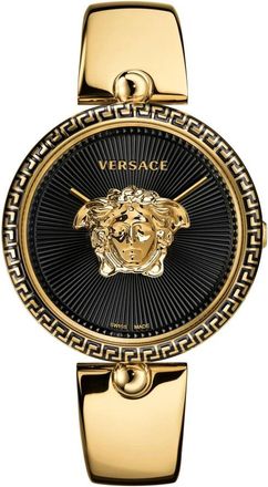 Versace Palazzo Empire Horloge van RVS - Dames - Horloges - Geel - ONE Size - Accessoires