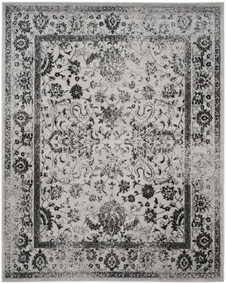 Safavieh Alfombra gris/negro 235 x 305 cm