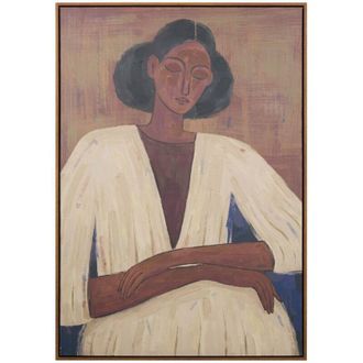 Atmosphera Lienzo Pintado Aicha 70x100cm - Atmosphera Cr&eacute;ateur DInt&eacute;rieur