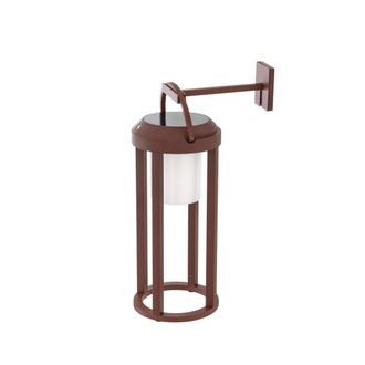 Lucande L&aacute;mpara solar exterior de aluminio negro