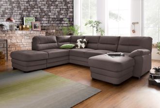 Cotta Wohnlandschaft »Royale U-Form« wahlweise mit Bettfunktion