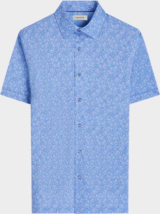 Bugatchi Mens OoohCotton Milo Sport Shirt