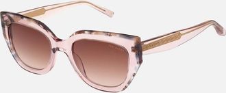 Ted Baker Womens Ted Baker Womens Coral Sunglasses in Crystal Pink/Tortoiseshell