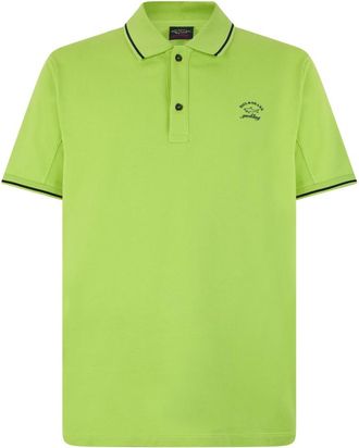 Paul & Shark Polo - Heren - Polos - Groen - S - Katoen - Tops