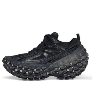 Balenciaga Bouncer Defender Screw Sneakers Worn Out Black 685613W2RAD1081
