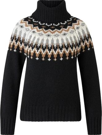 Bogner Turtleneck Sweater Ingrid - Dames - Cashmere truien - Veelkleurig - M - Kasjmier - Truien & Vesten