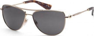 Burberry Womens BE3149 60 110987 Sunglasses - Gold - One Size