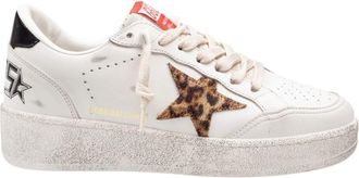 Golden Goose White Leather Sneakers